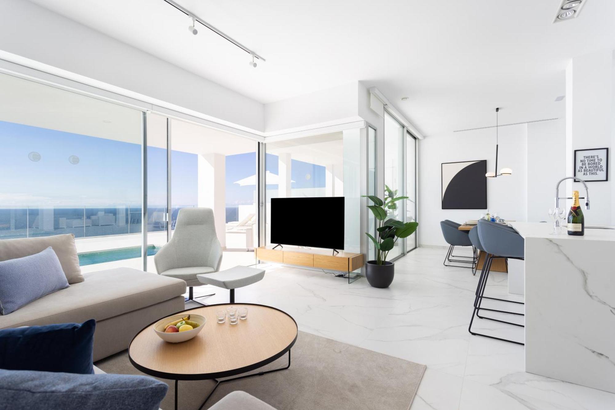 Crystal I Luxury Apartments By Enjoyahome Acantilado de los Gigantes Exterior foto