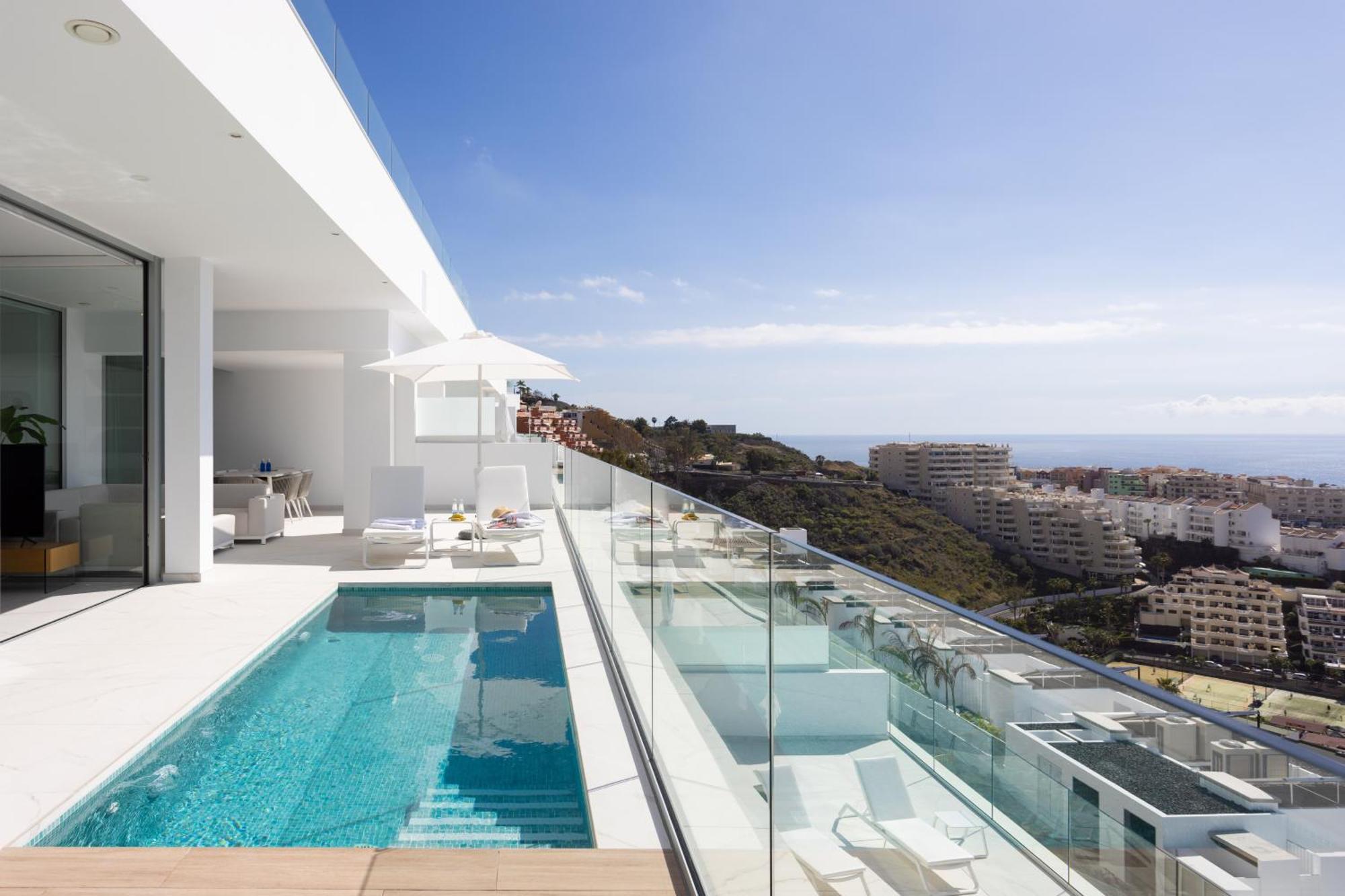 Crystal I Luxury Apartments By Enjoyahome Acantilado de los Gigantes Exterior foto